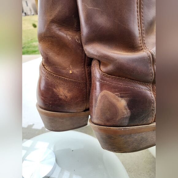 Mens Laredo Western Boots Brown Sz 9.5 EW